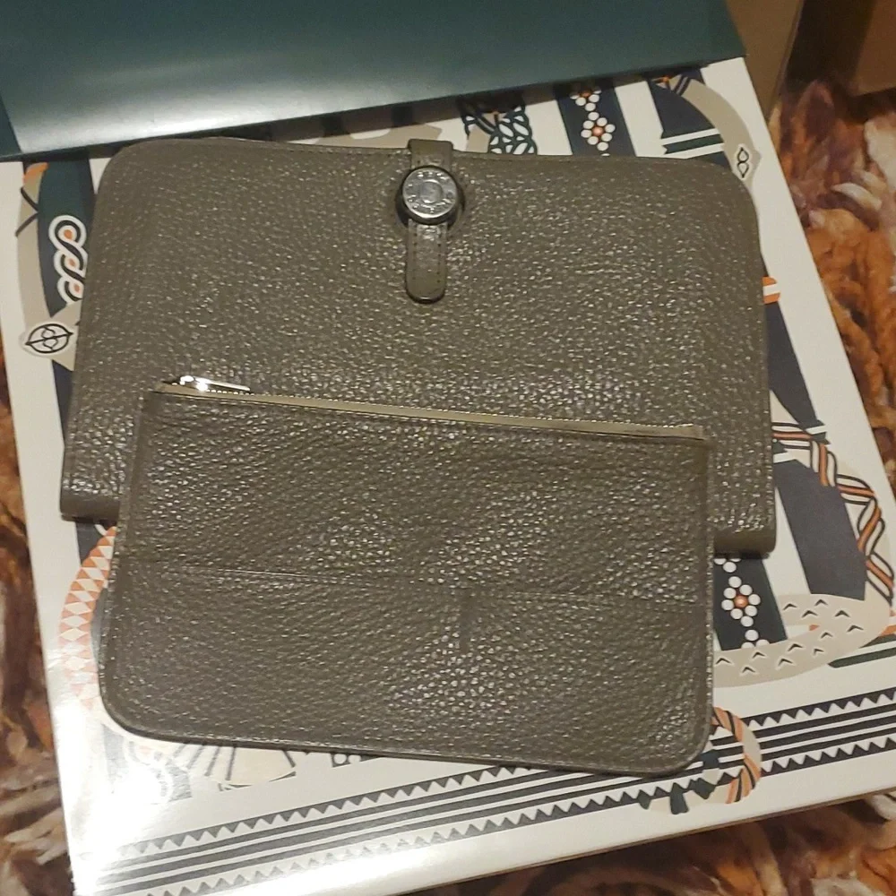 Hermes Dogon Wallet With Coin Pouch
